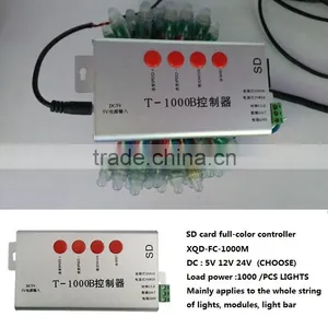 USD $26.5 Best Sell ! Led Controller DC5V-24V T-1000S Full Color Pixel Led Controller T-1000B Rgb Pixel Led Controller Digital thumbnail-5