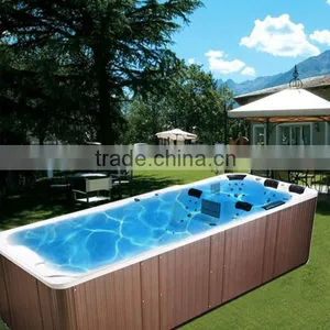 Acrylic Outdoor Spa Hot Tub,portable Whirlpool Sex Massage Bathtub thumbnail-1