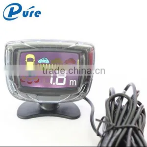 Hot Sale dc 12v Lcd Display Car Reverse Backup Radar With 4 Obstacle Detection Sensors for Car thumbnail-2