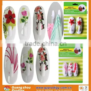 Clear Plastic Hooks Adhesive Plastic Hooks Clear no Screws no Mark Adhesive Plastic Hook Removable Wall Hook thumbnail-1