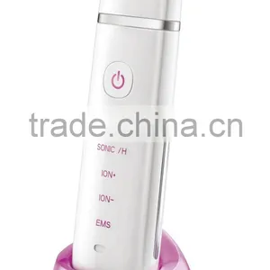 CosBeauty Popular Handportable Exfoliator Microcurrent Ultsonic Face Skin Scrubber Mini for Removing Dead Skin Blackhead Removal thumbnail-1