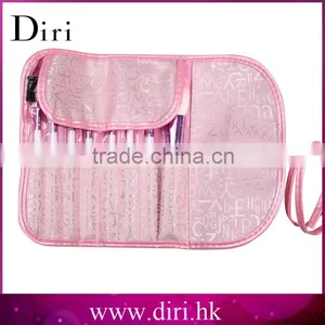 Factory Direct 8pcs Pink Makeup Brushes Professional Set With Bag thumbnail-1