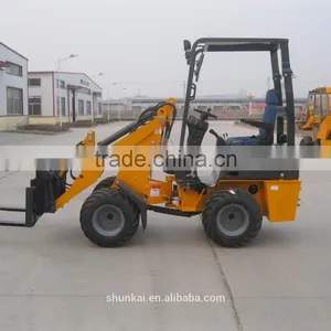 Chinese CE 4WD Good Quality Mini Wheel Loader thumbnail-4