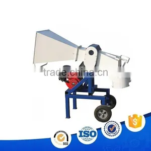 Diesel Engine Powered Wood Chipper, Sawdust Chipper, Homemade Wood Chipper thumbnail-1