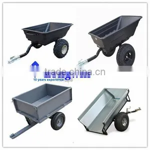 Tow Cart Trailer Atv Timber Trailer thumbnail-1
