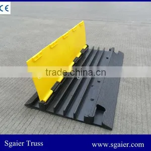 Big Loading 3 Channel Yellow and Black Cable Protector/guard Ramp thumbnail-1