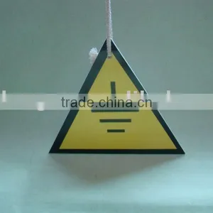 Triangle Plastic Safety Sign thumbnail-1