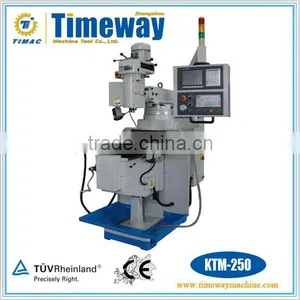 254*1370mm Table Economical Type CNC Milling Machine KTM-250 thumbnail-2