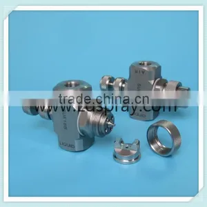 1/2",1" Stainless Steel Air Atomizing Internal or External Mixing Spray Nozzles thumbnail-4