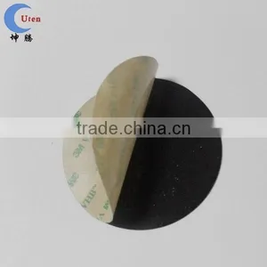 Black Round Silicone Rubber Anti-slip Pad Rubber Feet thumbnail-1