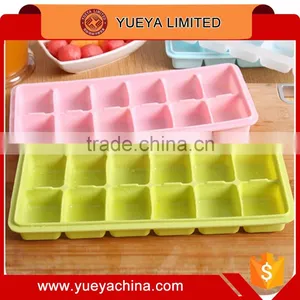 FDA 12 Cells Silicone Ice Tube Tray Ice Mold-green thumbnail-1