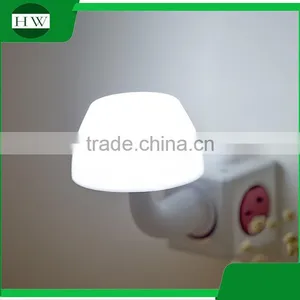 Children Plastic Mini Cartoon Mushroom Electric Plug Socket Led Sensor Day Night Lamp Light thumbnail-1