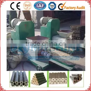 Professional Production Wood Charcoal Bar Extruder/ Factory Directly Sale Automatic Coal Briquette Press Machine thumbnail-2