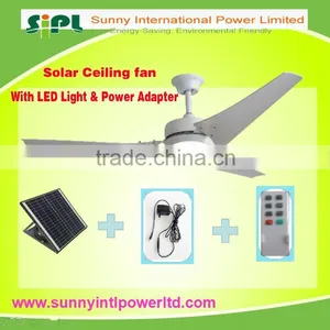 Vent Goods Ceiling Installation and Solar Power Source Solar Ceiling Fan 12v DC Fan thumbnail-1