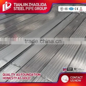 Q195 Q235 Q345 Material Welded Square Galvanized Steel Pipe for Construction Use thumbnail-2