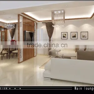 AutoCAD Drawing 3D Villa Interior And Architecture Rendering thumbnail-2