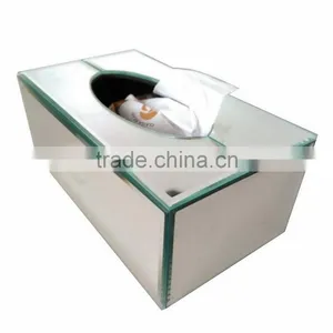 Mirror Glass Tissue Box thumbnail-2