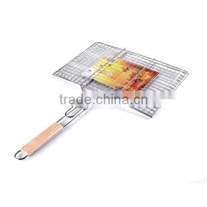 Non-Stick Hamburger Broiler Basket thumbnail-1