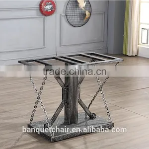 New!!casual Iron Coffee Table With Themed Restaurant thumbnail-5