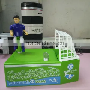 2017 Creative Electric Footbal Gate Shoot Coin Bank, Fancy Children Gift Money Bank For Wholesale thumbnail-2
