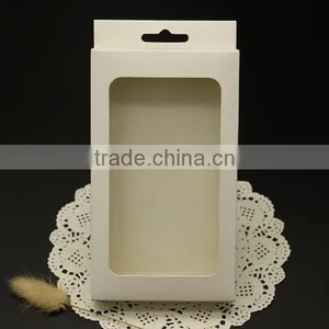 Rectangular White Cardboard Box for Cell Phone Case, Customized Paper Packaging Box, Paperboard Box thumbnail-1
