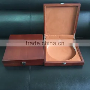 Natural Wood Carvings Leather Belt Packaging Box, Solid Wood Packaging Storage of Box thumbnail-1