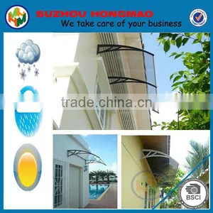DIY Awning Extension Polycarbonate Door Canopy With Plastic Brackets thumbnail-3