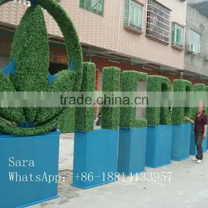 Artificial Leaf Fence Decorative Hedge Garden Foliage Barrier Fence thumbnail-1
