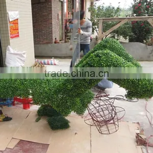 Artificial Topiary Wire Frames Animal Garden Landscaping Decoration Big Artificial Animal Topiary thumbnail-4