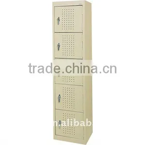 C8308 1 Wide Steel Storage Cabinet- 5 Tier 15in.W x 18in.D x 66in. thumbnail-1