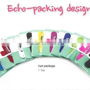 One Touch-U Low Cost Wing Design Silicon Cell Phone Holder thumbnail-1