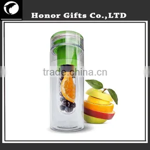 Sports Leak-proof Food Grade High Quality Fruit Infuser Water Bottle BPA Free thumbnail-1