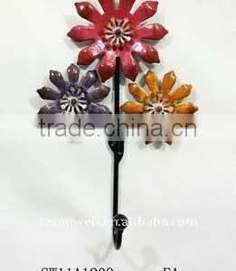 2012 IRON Flower Wall Hook thumbnail-1