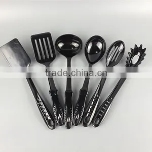Melamine Plastic Black Cooking Utensils List thumbnail-1