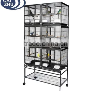 PARROT BIRD FINCH CANARY AVIARY WIRE BREEDING CAGE thumbnail-1