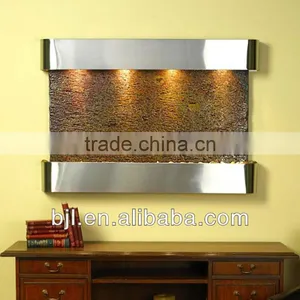 Living Room Decorating Wall Waterfall Fountains thumbnail-1