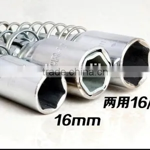 Spark Plug Wrench Tire Repair Tools Cross Universal Tool Socket Wrench 16mm & 21mm thumbnail-4