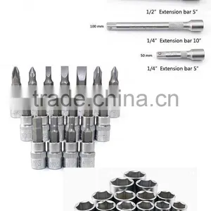 108PCS 1/2" 1/4" GERMANY FORCE MULTIFUNCTIONAL MECHANICAL SOCKET SET HAND TOOL SET thumbnail-3