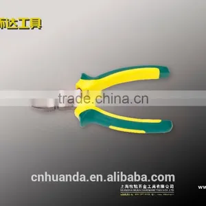 Black Nickel Diagonal Cutting Pliers With Plastic Handle thumbnail-1