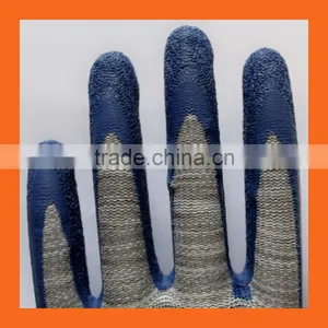 Textured Rubber Coated Nylon Knit Liner Garden Grip Gloves thumbnail-4