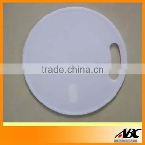 White Plastic Chopping Board/Cutting Board With Groove thumbnail-5