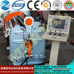 Promotional CNC Machine Plate Rolls Ce Approved CNC Plate Rolling Machine Mclw12xnc-3*1000 thumbnail-1