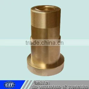 Brass Nut Alloy Steel Castings Lathe Parts for Construction Machinery thumbnail-1