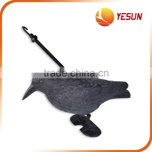 With Quality Warrantee Factory Directly Garden Decoration Plastic Raven thumbnail-1