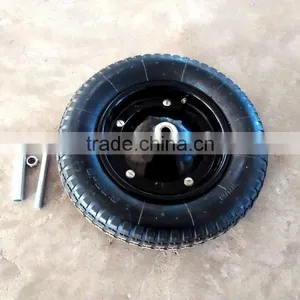 13x3 Rubber Wheel 3.25-8 thumbnail-1