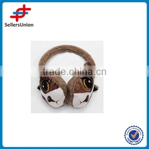 Wholesale 3D Face Comfortable Warm Earmuff for Women Girls thumbnail-1