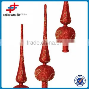 Color Printing Red Christmas Tree Decoration thumbnail-1
