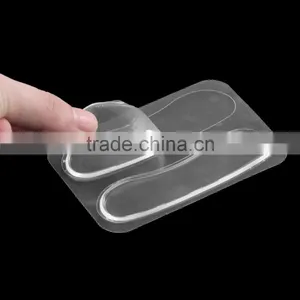 1 Pair Silicone Gel Pads Heel Cushion Foot Care Silicone Shoe Pads thumbnail-1