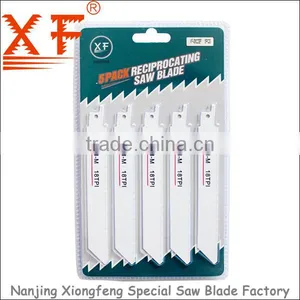 XF-S922EF 5PCS: Metal Cutting 18TPI BI-M Reciprocating Saw Blade thumbnail-1