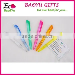 Advertising Banner Pen/Promotional Banner Pen/Plastic Banner Pen thumbnail-1